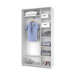 РОЛАНД Шкаф-купе с зеркалом Анкор светлый (450*1200) Р422 в Александровском - alexsandrovskoe.mebel24.online | фото 2