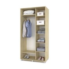 РОЛАНД Шкаф-купе с зеркалом Ирландский дуб (600*1100) Р612 в Александровском - alexsandrovskoe.mebel24.online | фото 2