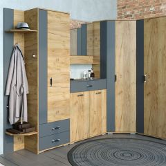 Шкаф угловой НКМ Бостон Секция 1 в Александровском - alexsandrovskoe.mebel24.online | фото 2