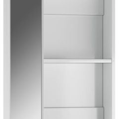 Шкаф-зеркало Норма 50 1 дверь АЙСБЕРГ (DA1621HZ) в Александровском - alexsandrovskoe.mebel24.online | фото 2