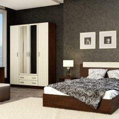 Спальня Эко (венге) в Александровском - alexsandrovskoe.mebel24.online | фото