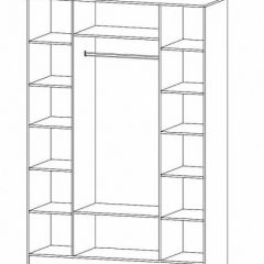 ГАММА Спальный гарнитур (модульный) дуб вотан в Александровском - alexsandrovskoe.mebel24.online | фото 15