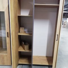 Спальный гарнитур МСП-1 (Модульный) Дуб золотой/Камень темный в Александровском - alexsandrovskoe.mebel24.online | фото 16
