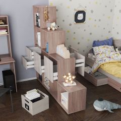 Стеллаж Горка 10 ячеек в Александровском - alexsandrovskoe.mebel24.online | фото 4