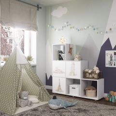 Стеллаж Горка 6 ячеек в Александровском - alexsandrovskoe.mebel24.online | фото 8