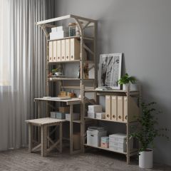Стеллаж Конструктор Арт.С1000-1 в Александровском - alexsandrovskoe.mebel24.online | фото 4