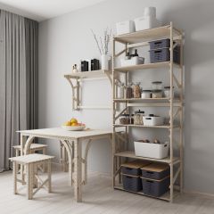 Стеллаж Конструктор Арт.С2000-1 в Александровском - alexsandrovskoe.mebel24.online | фото 6