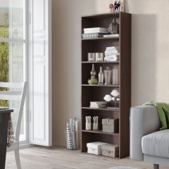 Стеллаж Лофт (Венге) в Александровском - alexsandrovskoe.mebel24.online | фото