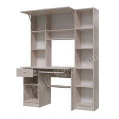 АЛЬФА Стол рабочий ЯШС в Александровском - alexsandrovskoe.mebel24.online | фото 2