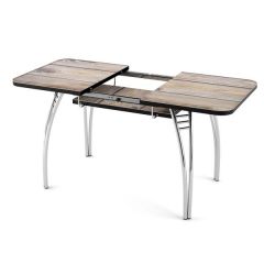 Стол раздвижной Паук с фотопечатью Лайм R156 в Александровском - alexsandrovskoe.mebel24.online | фото