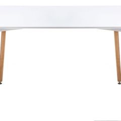 Стол деревянный Table 110 white / wood в Александровском - alexsandrovskoe.mebel24.online | фото 3