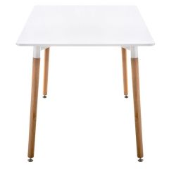 Стол деревянный Table 110 white / wood в Александровском - alexsandrovskoe.mebel24.online | фото 4