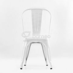 Стул Barneo N-240 Tolix (RAL9003 Белый) в Александровском - alexsandrovskoe.mebel24.online | фото 2