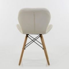 Стул Barneo N-42 Perfecto PU белый в Александровском - alexsandrovskoe.mebel24.online | фото 4