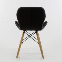 Стул Barneo N-42 Perfecto PU черный в Александровском - alexsandrovskoe.mebel24.online | фото 3