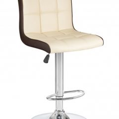 Стул барный DOBRIN CANDY LM-5006 (кремово-коричневый) в Александровском - alexsandrovskoe.mebel24.online | фото