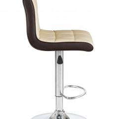 Стул барный DOBRIN CANDY LM-5006 (кремово-коричневый) в Александровском - alexsandrovskoe.mebel24.online | фото 2