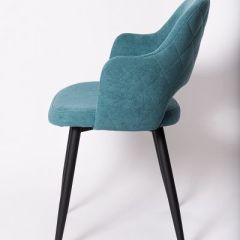 Стул К-14 бирюзовый/черный в Александровском - alexsandrovskoe.mebel24.online | фото 3