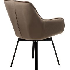 Стул MAVERICK 360 град. поворот. BLUVEL-40 BEIGE/ черный каркас, М-City в Александровском - alexsandrovskoe.mebel24.online | фото 2