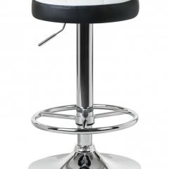 Табурет барный DOBRIN BRUNO LM-5008 (бело-чёрный) в Александровском - alexsandrovskoe.mebel24.online | фото