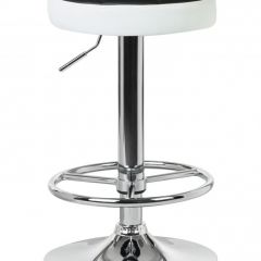 Табурет барный DOBRIN BRUNO LM-5008 (чёрно-белый) в Александровском - alexsandrovskoe.mebel24.online | фото