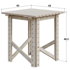 Табурет Конструктор Арт.Т в Александровском - alexsandrovskoe.mebel24.online | фото 2