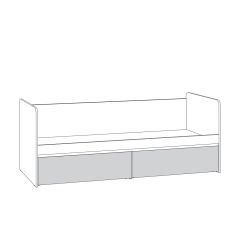 Торонто Кровать 11.39 в Александровском - alexsandrovskoe.mebel24.online | фото 2