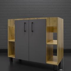 Тумба под умывальник "Фостер 100" Craft без ящика Домино (DCr2205T) в Александровском - alexsandrovskoe.mebel24.online | фото 6