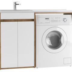 Тумба под умывальник "Magenta 120" лев/прав без ящика Домино (DD4213T) в Александровском - alexsandrovskoe.mebel24.online | фото 5