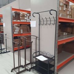 Вешалка с тумбой M-306 в Александровском - alexsandrovskoe.mebel24.online | фото 3