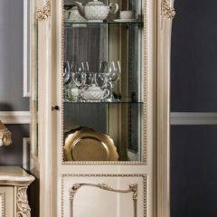 Витрина одностворчатая Джоконда (крем) в Александровском - alexsandrovskoe.mebel24.online | фото 2