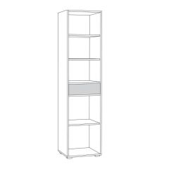 Вуди Стеллаж 13.146 в Александровском - alexsandrovskoe.mebel24.online | фото 2