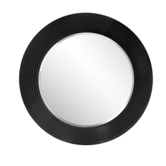 Зеркало круглое черный (РМ/02(S) в Александровском - alexsandrovskoe.mebel24.online | фото