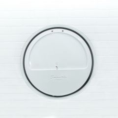 Зеркало Moon 72 white с подсветкой Sansa (SMo1046Z) в Александровском - alexsandrovskoe.mebel24.online | фото 7