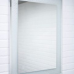 Зеркало Рим 832х612 с подсветкой Домино (GL7025Z) в Александровском - alexsandrovskoe.mebel24.online | фото 2