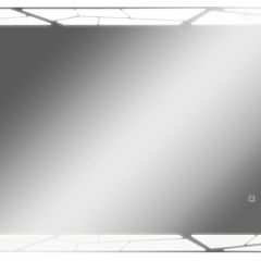 Зеркало Сеул 1000х700 с подсветкой Домино (GL7029Z) в Александровском - alexsandrovskoe.mebel24.online | фото