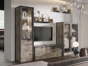 Амели Полка (Дуб Юкон-Бетон темный) в Александровском - alexsandrovskoe.mebel24.online | фото 2