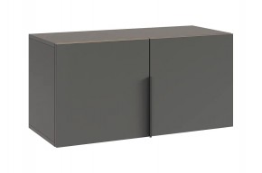 БАСКО Антресоль двухдверная L800 (графит) в Александровском - alexsandrovskoe.mebel24.online | фото