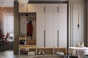 БАСКО Прихожая К10 (кашемир) в Александровском - alexsandrovskoe.mebel24.online | фото