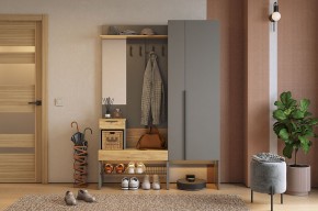 БАСКО Прихожая К2 (графит) в Александровском - alexsandrovskoe.mebel24.online | фото