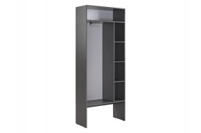 БАСКО Прихожая К5 (графит) в Александровском - alexsandrovskoe.mebel24.online | фото 10
