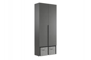 БАСКО Прихожая К5 (графит) в Александровском - alexsandrovskoe.mebel24.online | фото 7