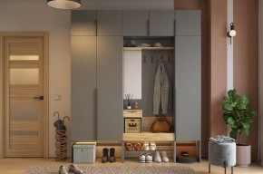 БАСКО Прихожая К7 (графит) в Александровском - alexsandrovskoe.mebel24.online | фото 15