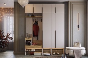 БАСКО Прихожая К9 (кашемир) в Александровском - alexsandrovskoe.mebel24.online | фото