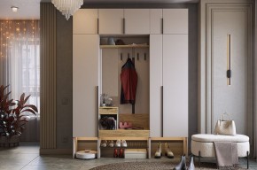 БАСКО Прихожая К9 (кашемир) в Александровском - alexsandrovskoe.mebel24.online | фото 2