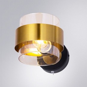 Бра Arte Lamp Carlo A8205AP-1BK в Александровском - alexsandrovskoe.mebel24.online | фото 2