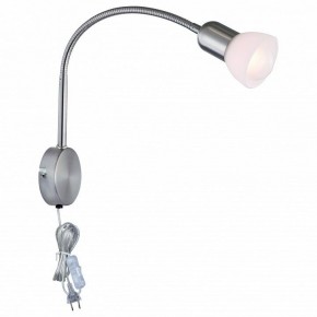Бра Arte Lamp Falena A3116AP-1SS в Александровском - alexsandrovskoe.mebel24.online | фото