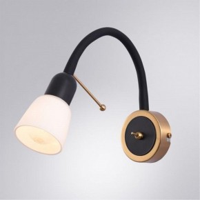 Бра Arte Lamp Lettura A7009AP-1BK в Александровском - alexsandrovskoe.mebel24.online | фото 2