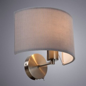 Бра Arte Lamp Mallorca A1021AP-1SS в Александровском - alexsandrovskoe.mebel24.online | фото 2