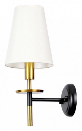 Бра Arte Lamp Riccardo A4075AP-1BK в Александровском - alexsandrovskoe.mebel24.online | фото